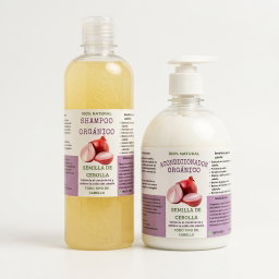 Shampoo y Acondicionador Organico. Anticaída y Crecimiento de Cabello