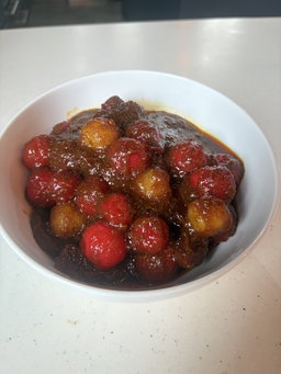 10. Acar Buah and Ikan Masin