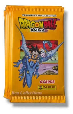 Sobre con 6 tarjetas Dragon ball Daima 