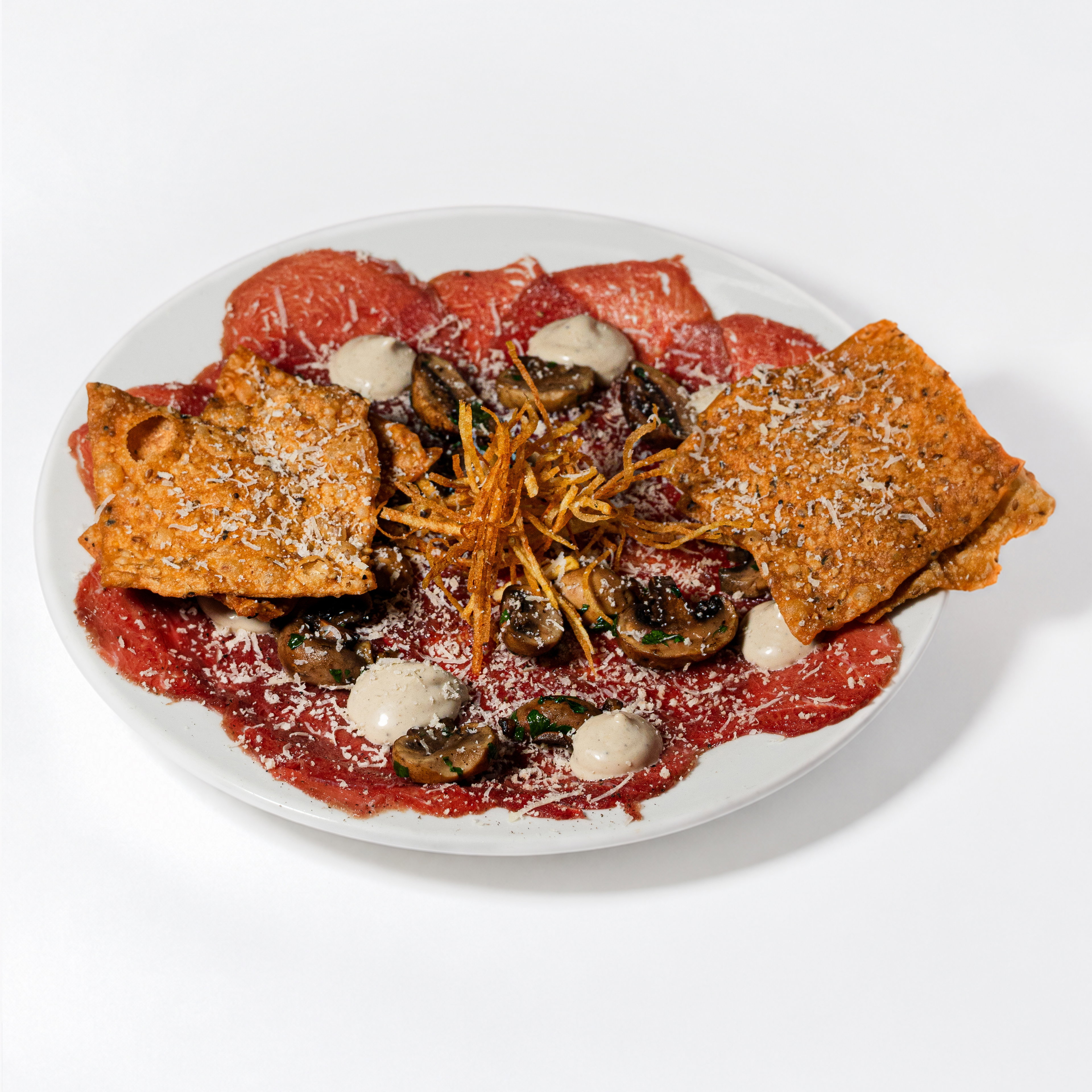Carpaccio de res