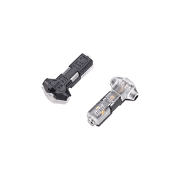 Conector de empalme de cables de baja tensión YXY, con derivación en T, de conexión rápida sin soldadura, de 1 pin, muy resistente, para cables 24-20 AWG