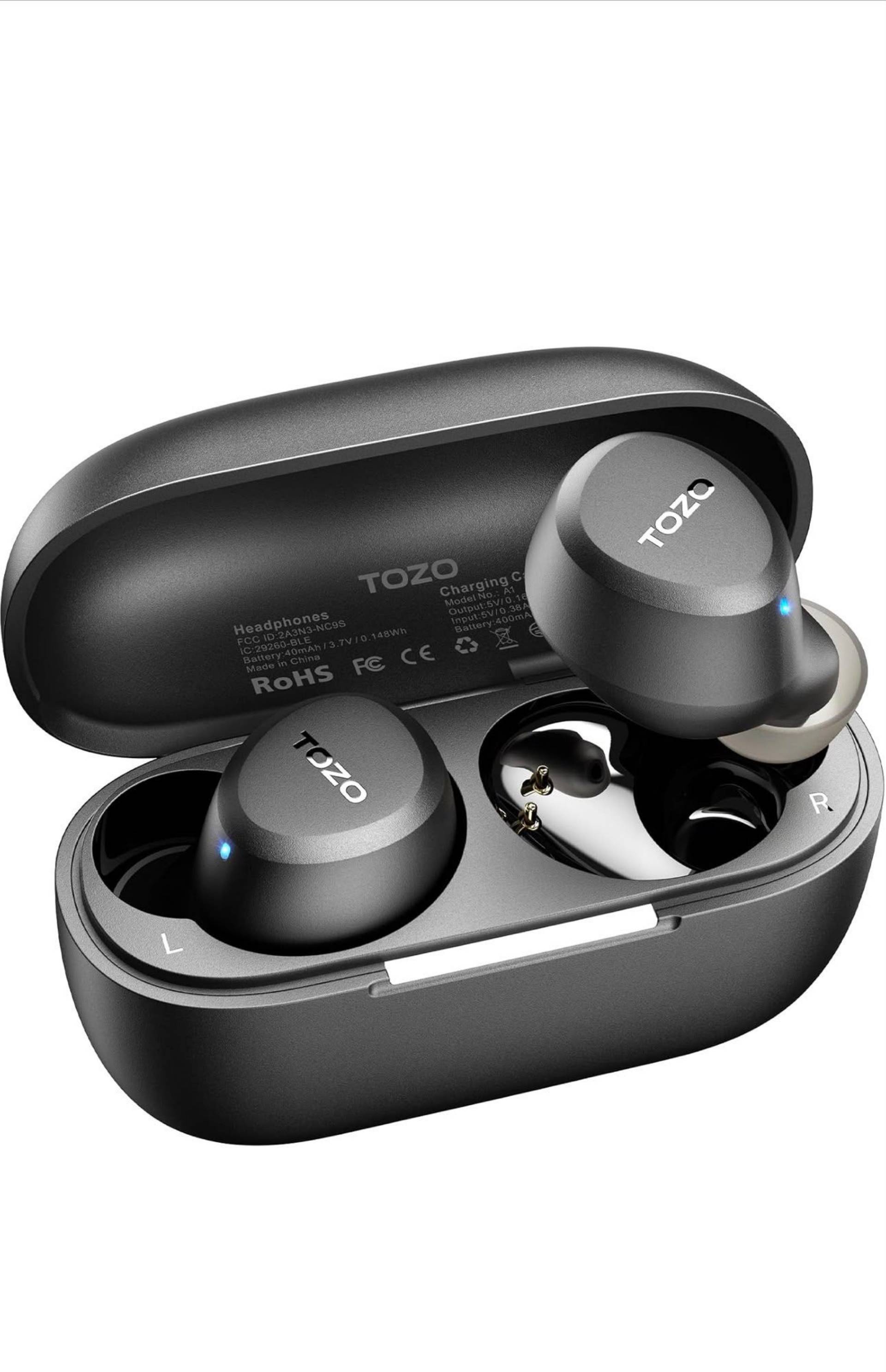 TOZO Auriculares inalámbricos A1 Bluetooth_0