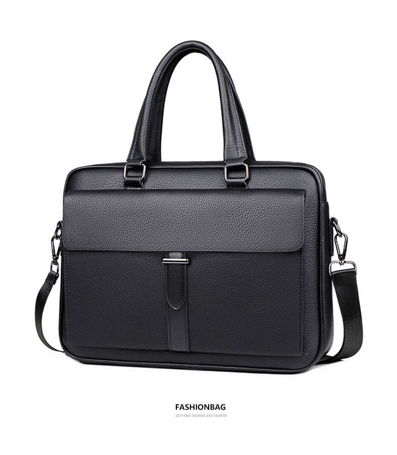 Serviette Business / Porte-documents Homme Noir_0
