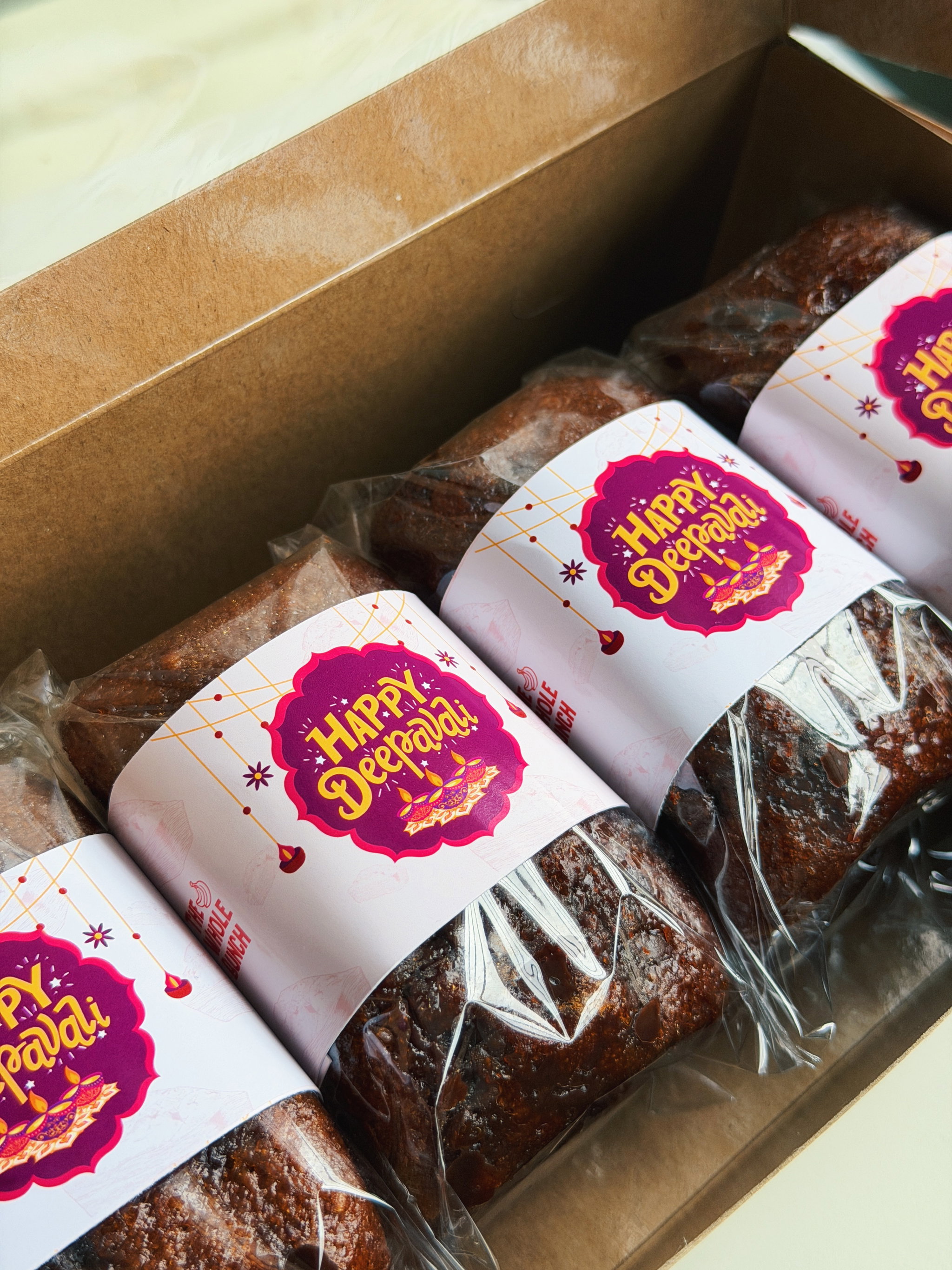 🪔 Deepavali Gift Box – 16 Little Loaves in a box (individually wrapped)_3