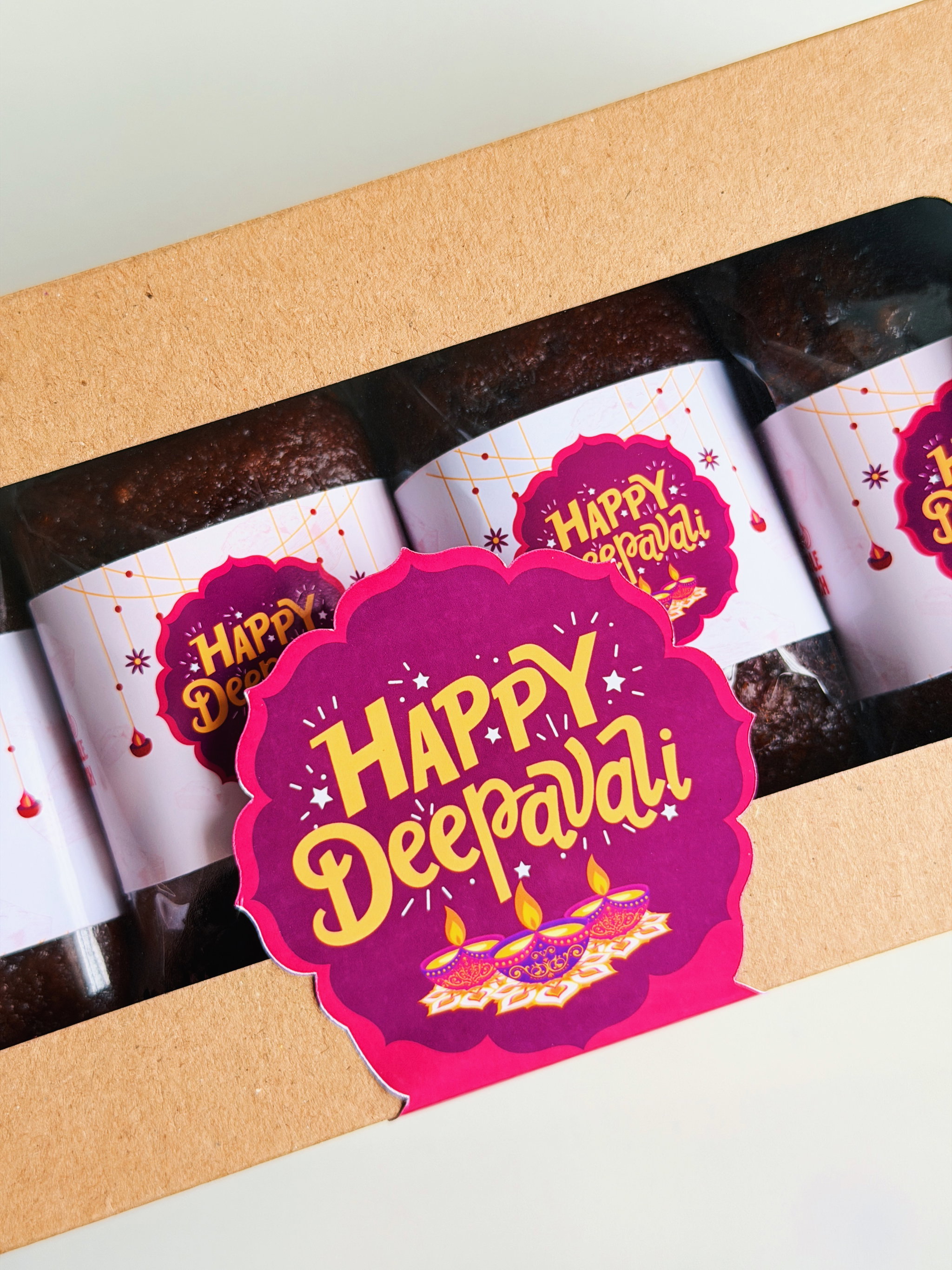 🪔 Deepavali Gift Box - 8 Little Loaves in a box (individually wrapped)_0