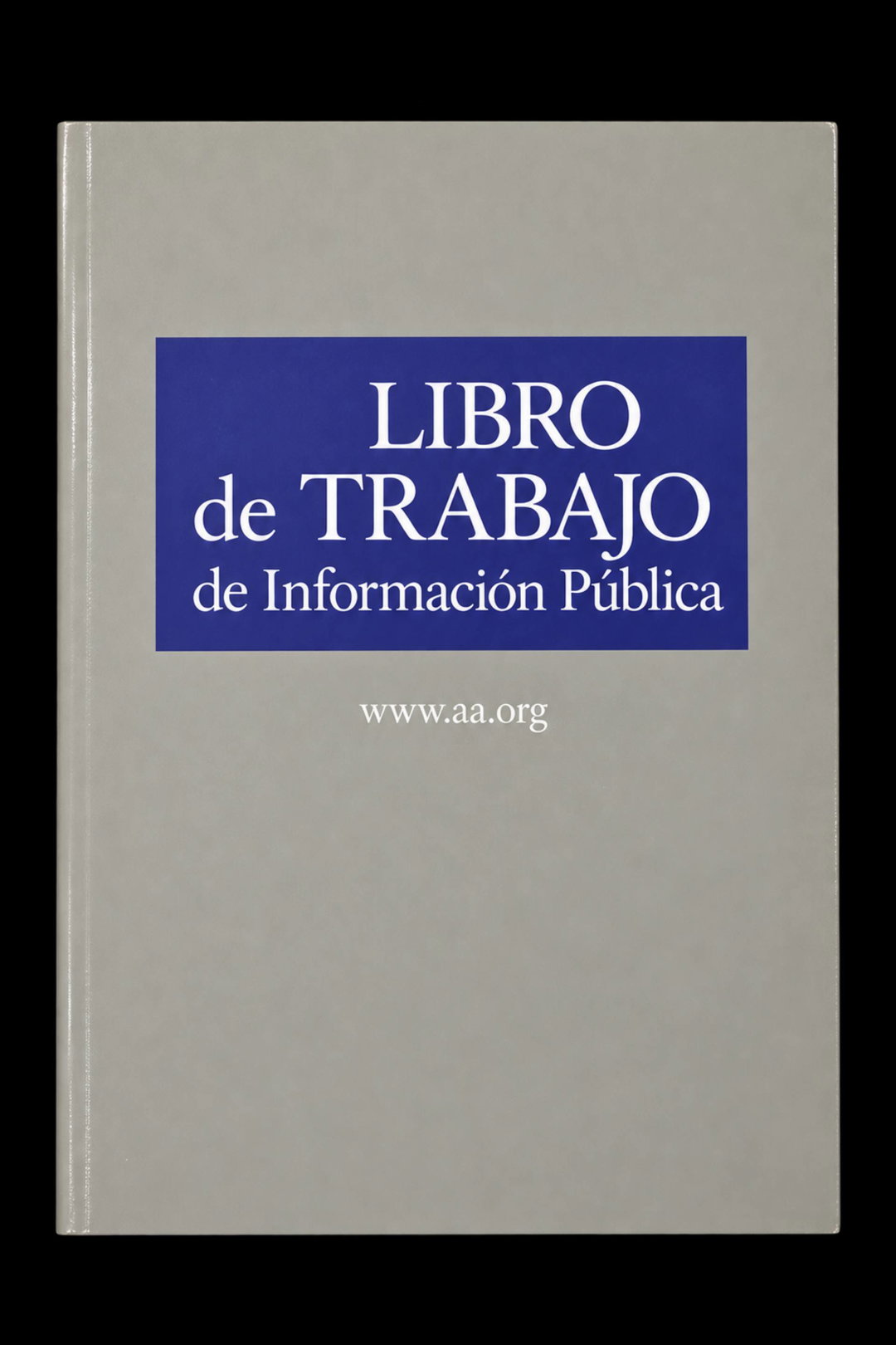 Libro de Trabajo de Información Pública
