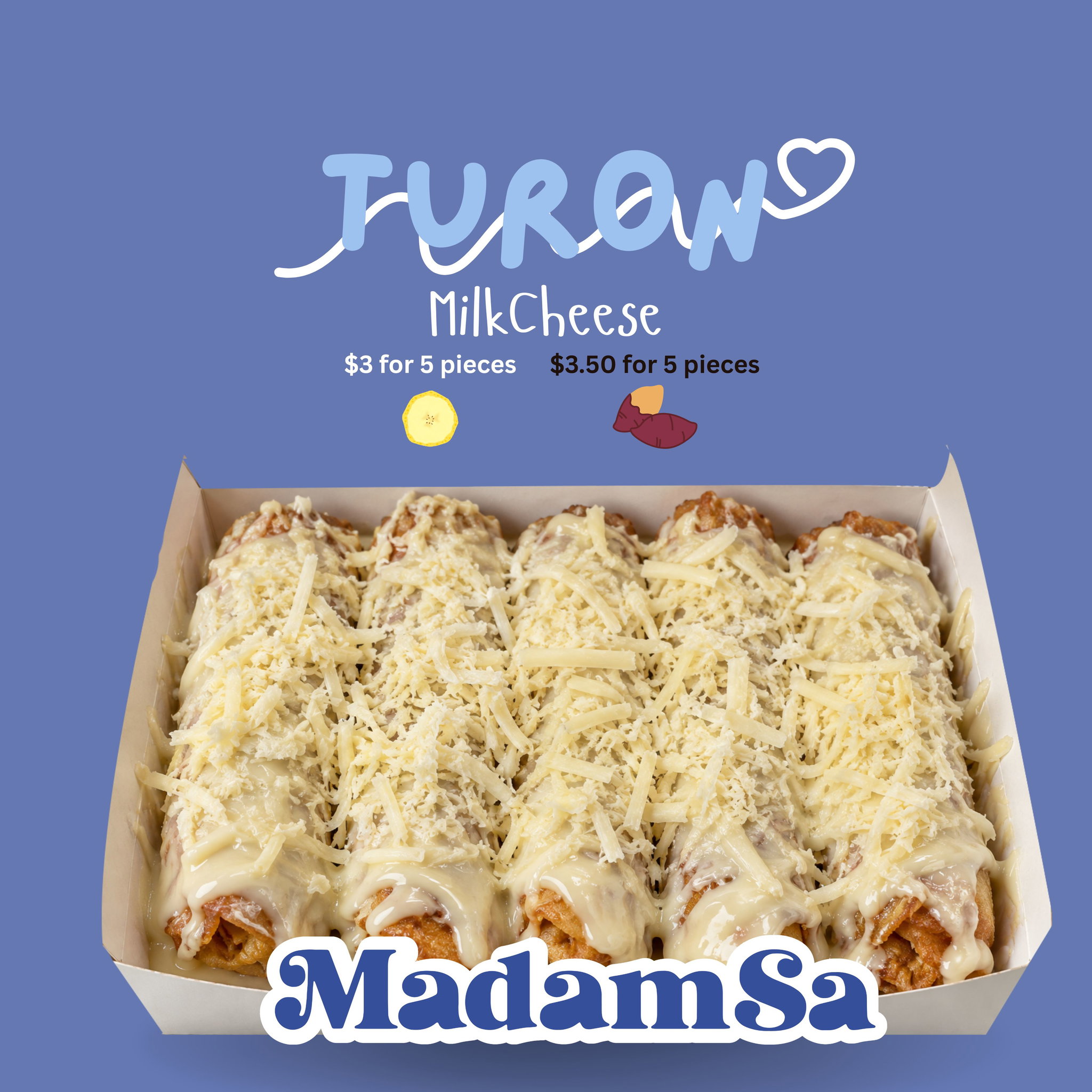 MilkCheese Banana 5pc_0