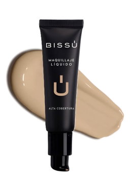 Maquillaje Liquido alta cobertura Bissú
