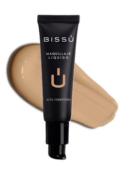 Maquillaje Liquido alta cobertura Bissú