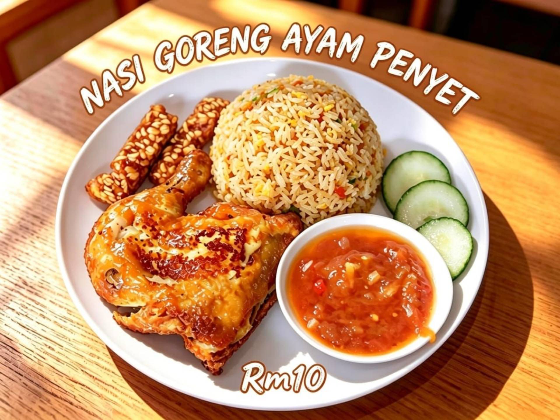 Nasi Goreng Ayam Penyet_0