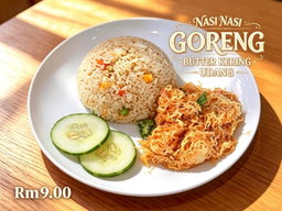 Nasi Goreng udang butter kering