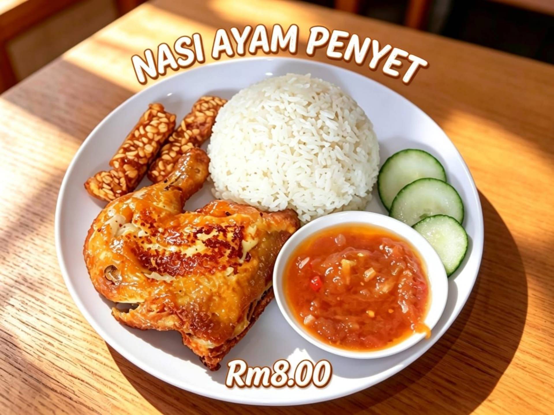 Nasi Ayam penyet_0