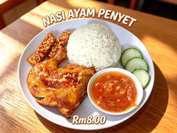 Nasi Ayam penyet