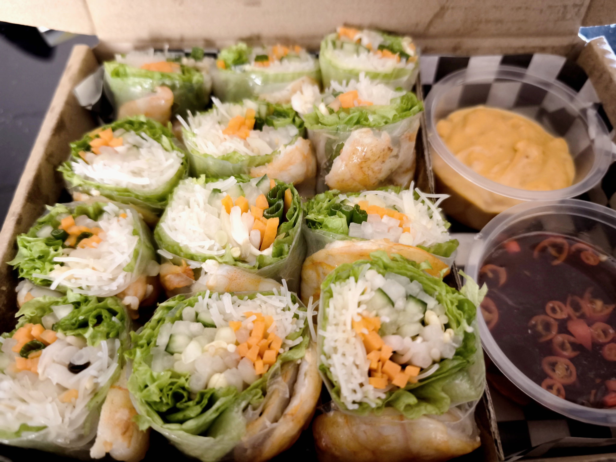 Vietnamese spring rolls XXL Prawn_0