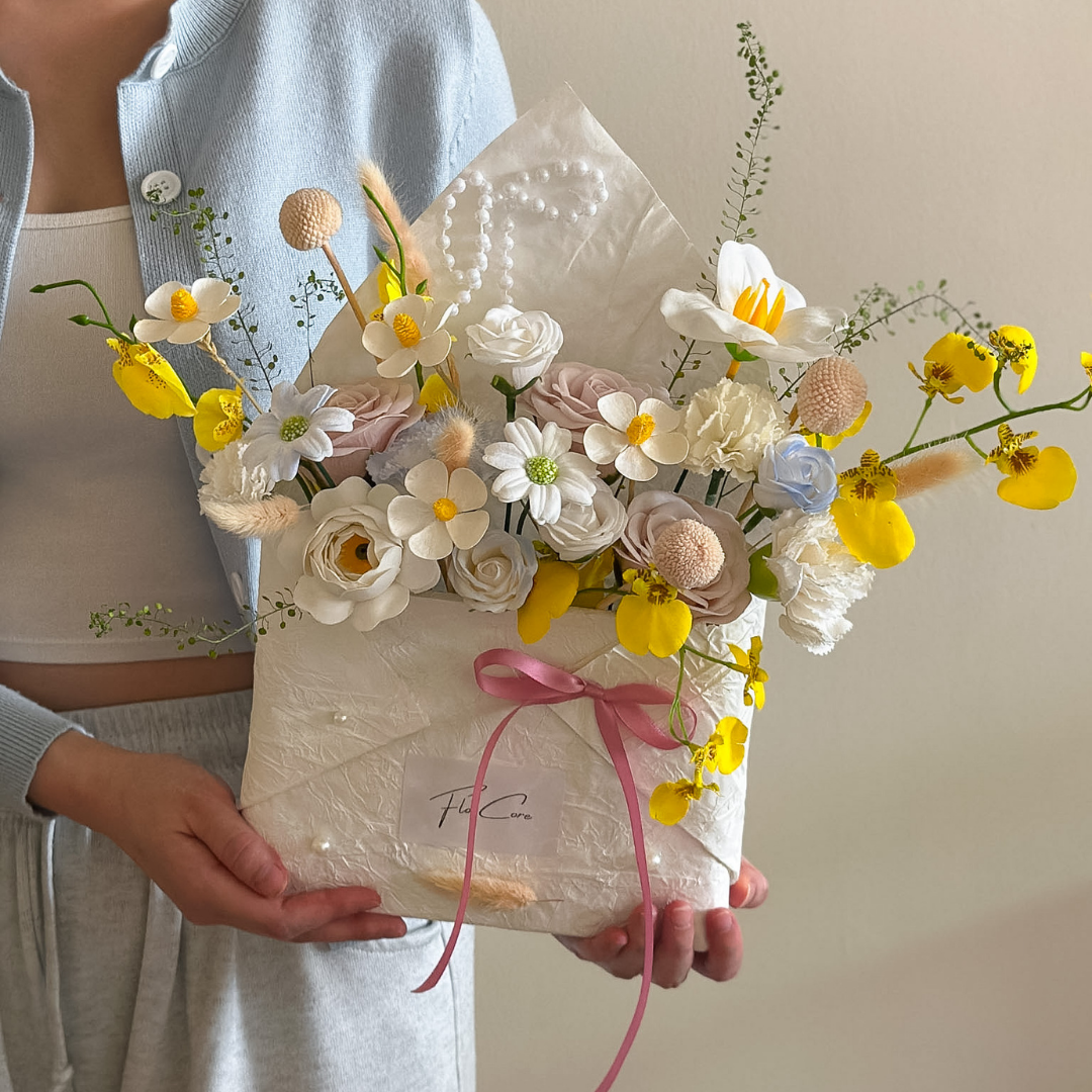 Yellow Floral Envelope (Soap)