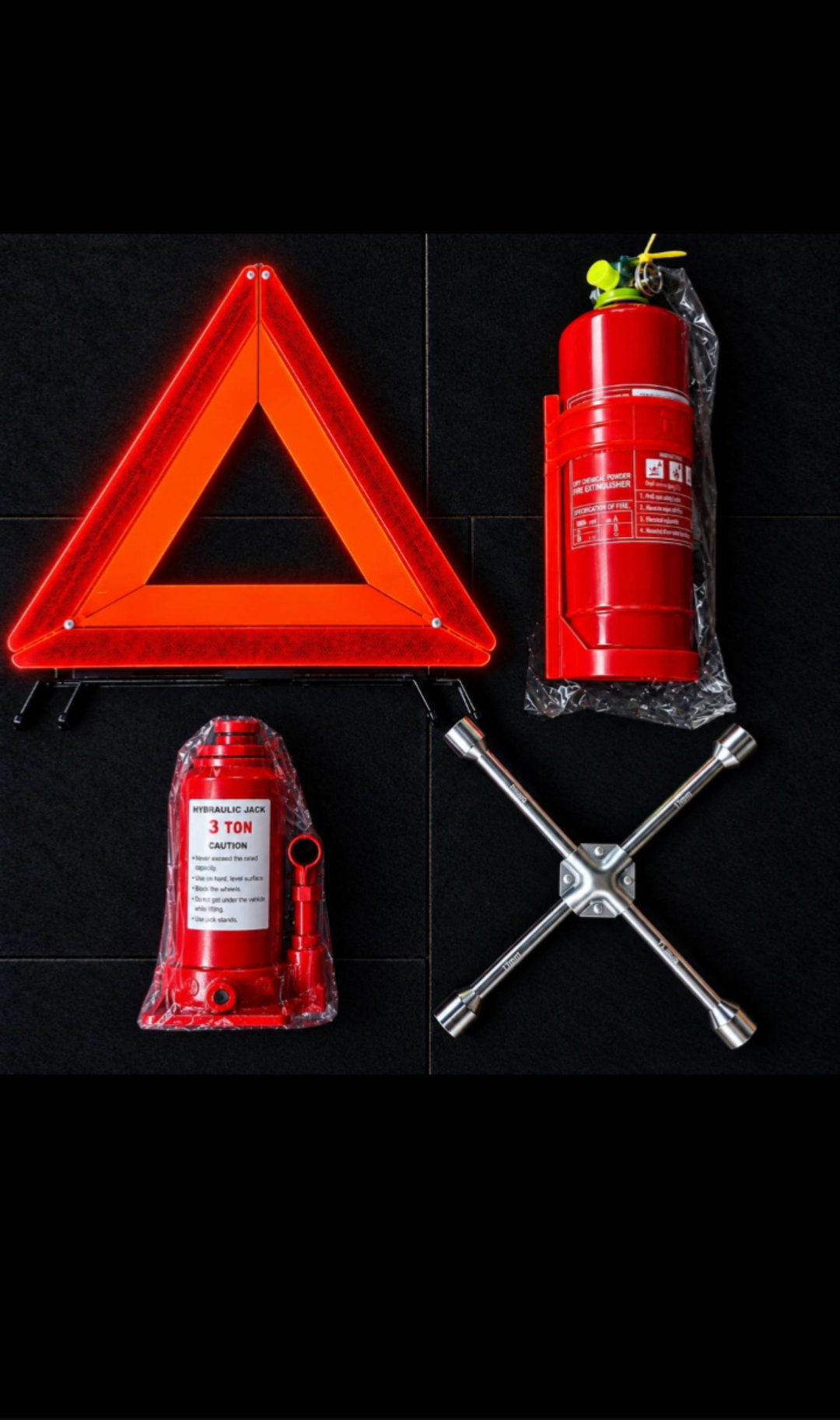 4 in 1 vehicle safety component