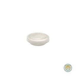 PET Lid for Bagasse Sauce Cup 1oz/2oz / 1000pcs (RM0.0445/pc)