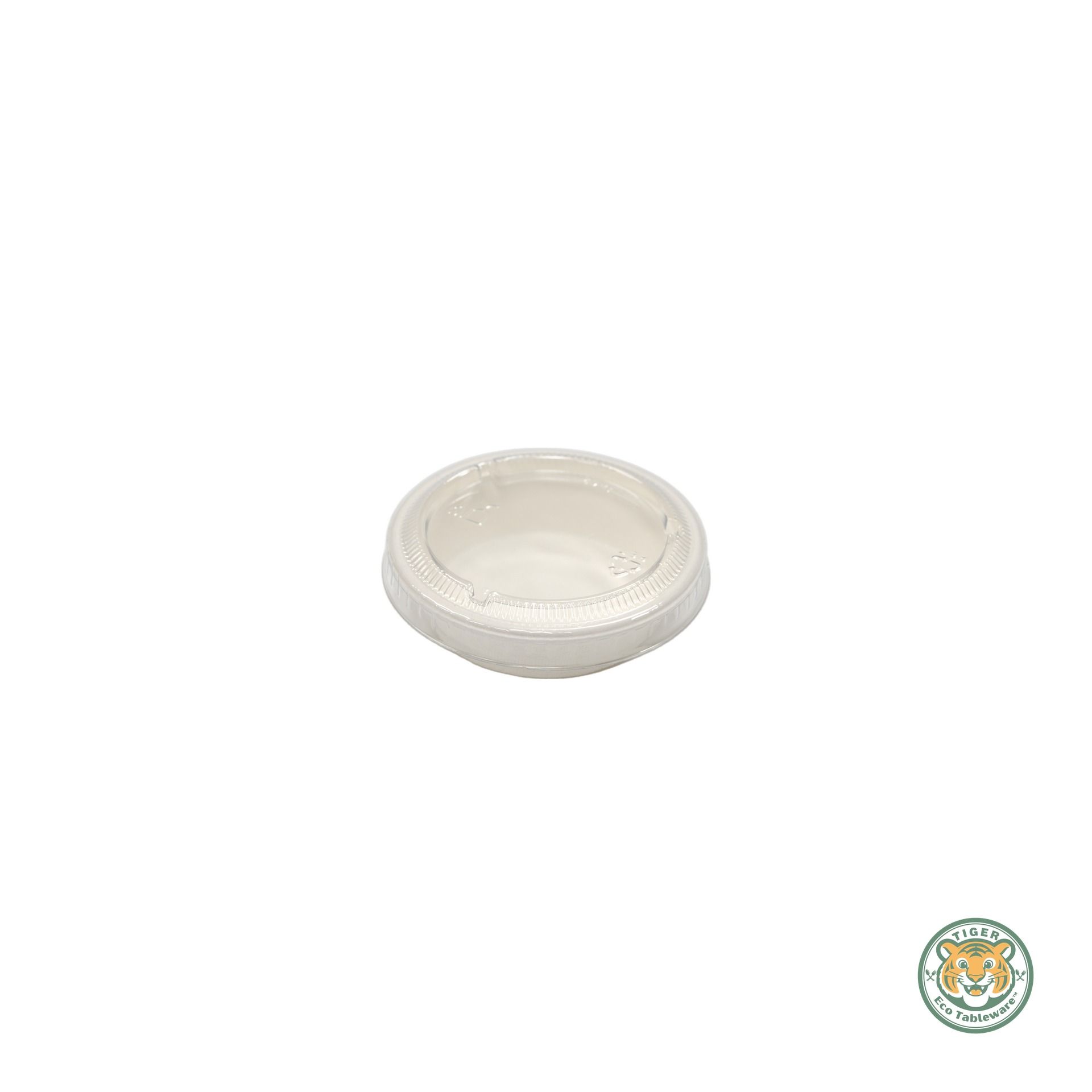 PET Lid for Bagasse Sauce Cup 1oz/2oz / 1000pcs (RM0.0445/pc)_3