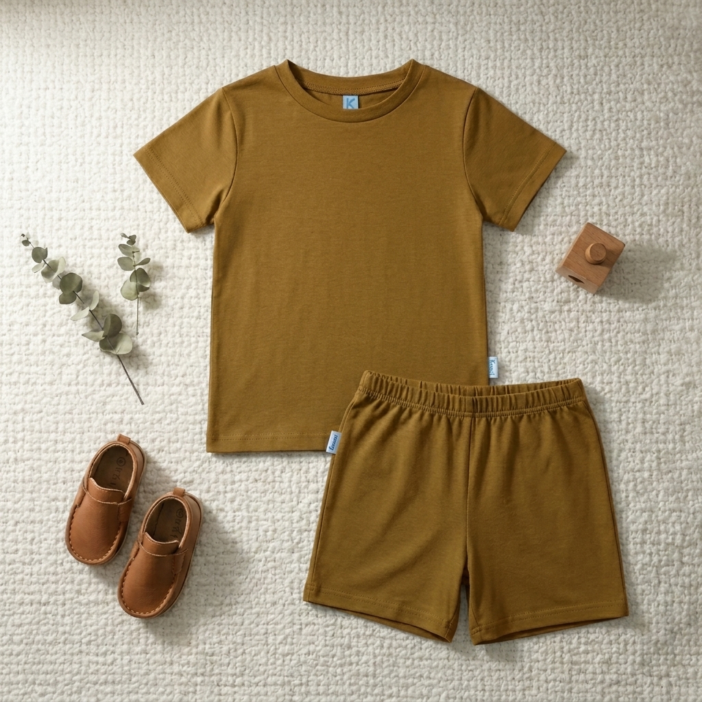 SETELAN PENDEK POLOS MOCCA