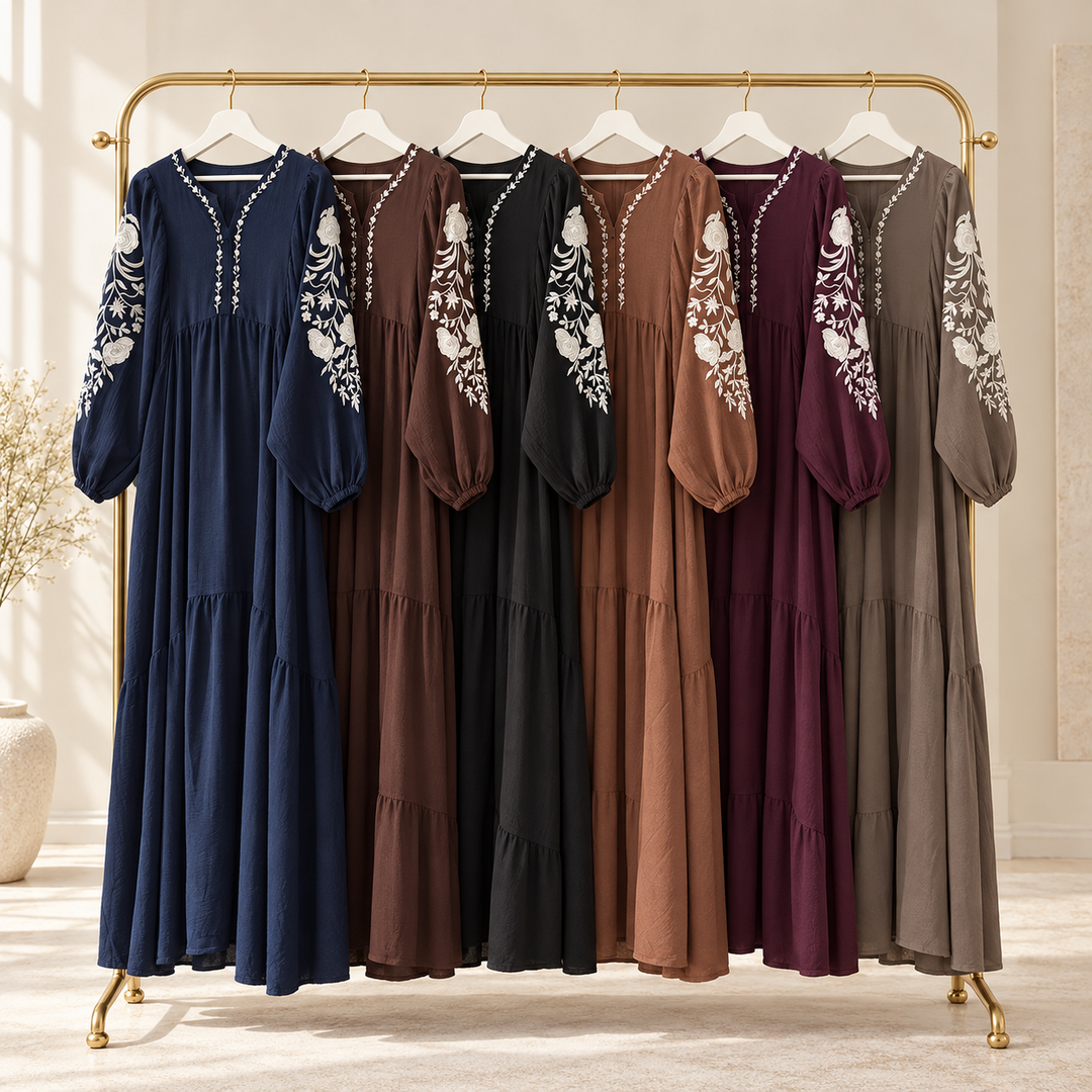 Yasmeen Embroidery Dress