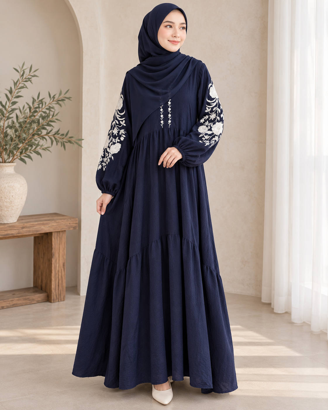Yasmeen Embroidery Dress_1