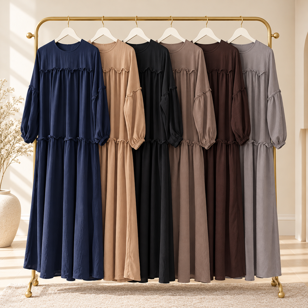 Alisha Ruffle Dress