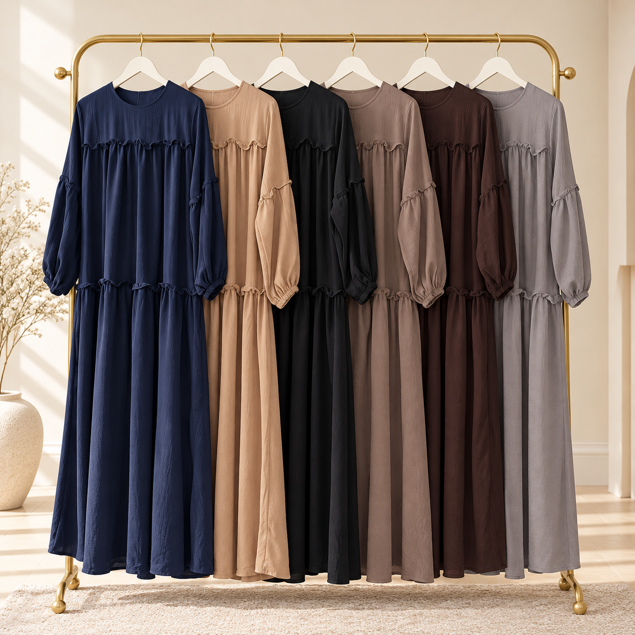 Alisha Ruffle Dress_0