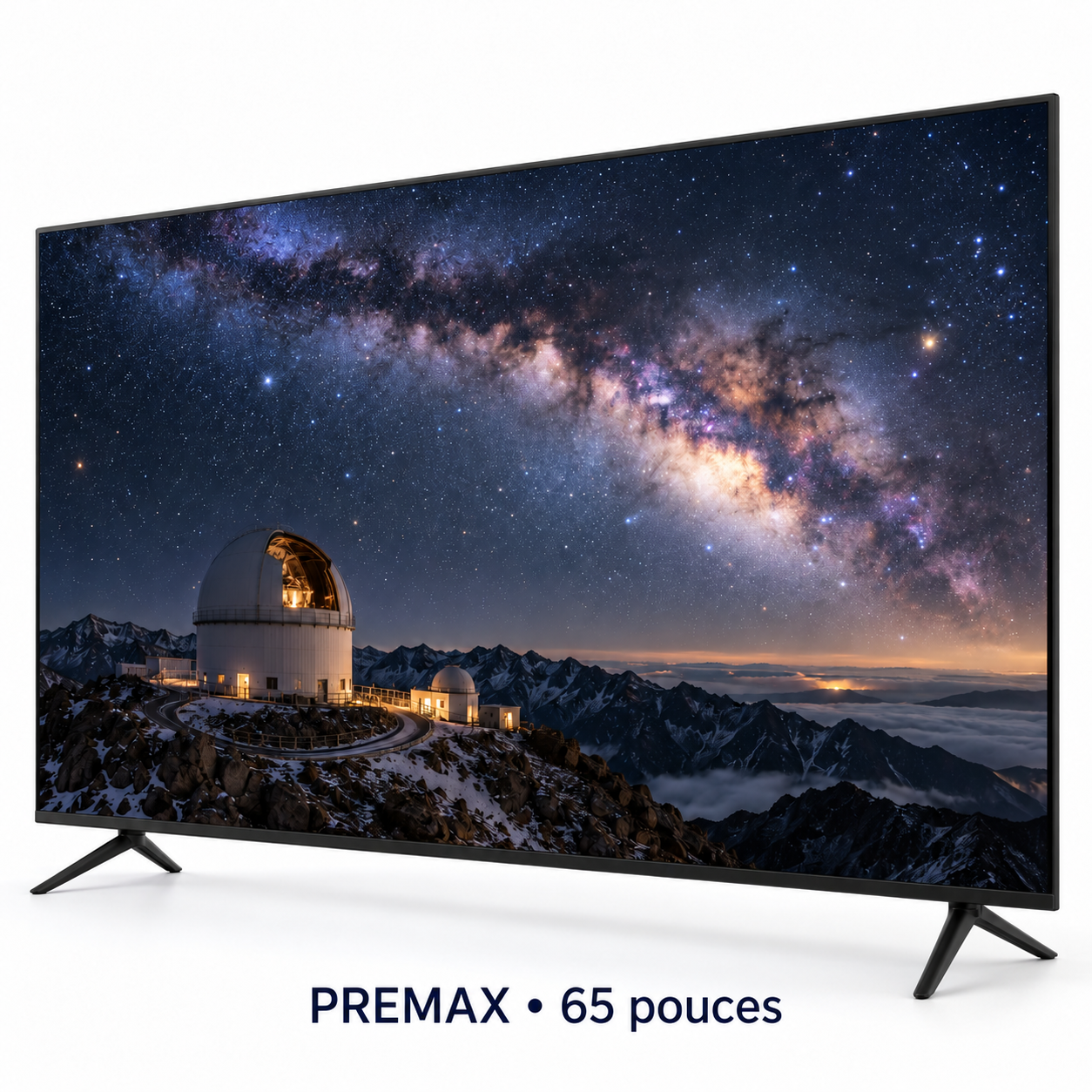 Télévision LED PREMAX Smart Android UHD 4K 65 pouces