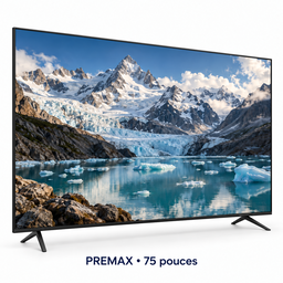 Télévision LED PREMAX Smart Android UHD 4K 75 pouces