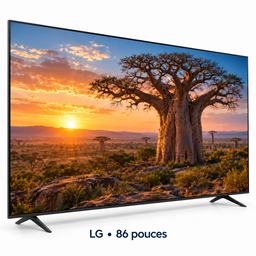 Télévision LED LG Smart 86UA UT801/8500 ID 4K 86 pouces