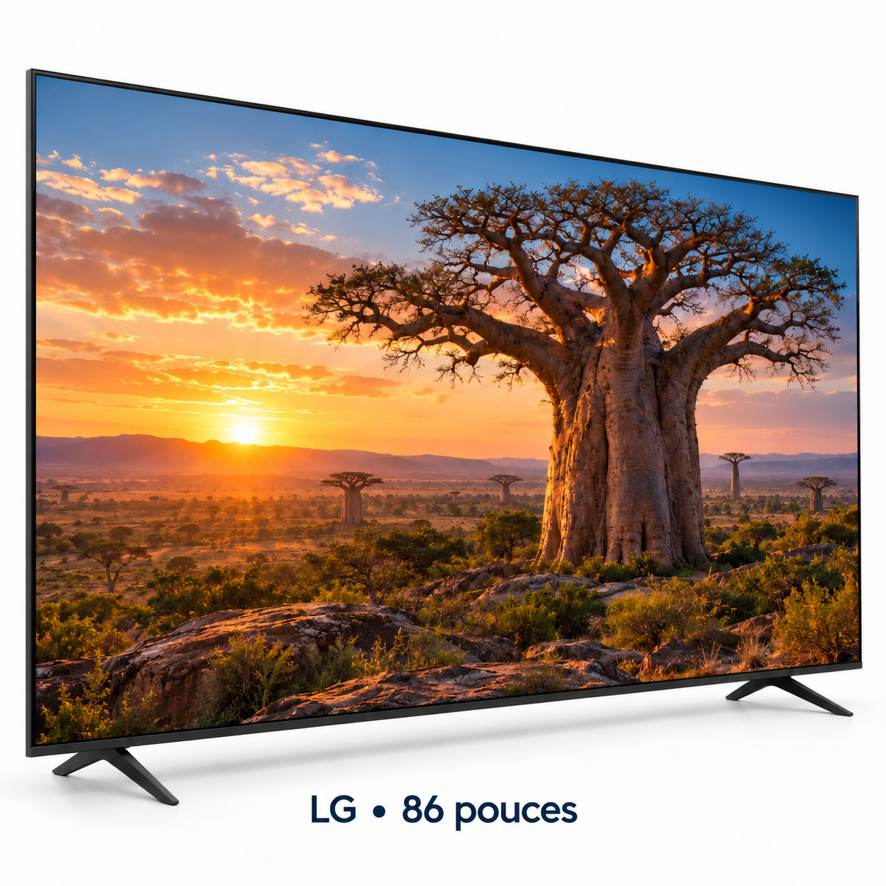 Télévision LED LG Smart 86UA UT801/8500 ID 4K 86 pouces