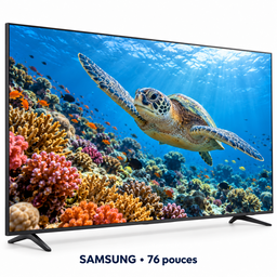Télévision LED Samsung Smart 86UA U8000F ID 4K 76 pouces
