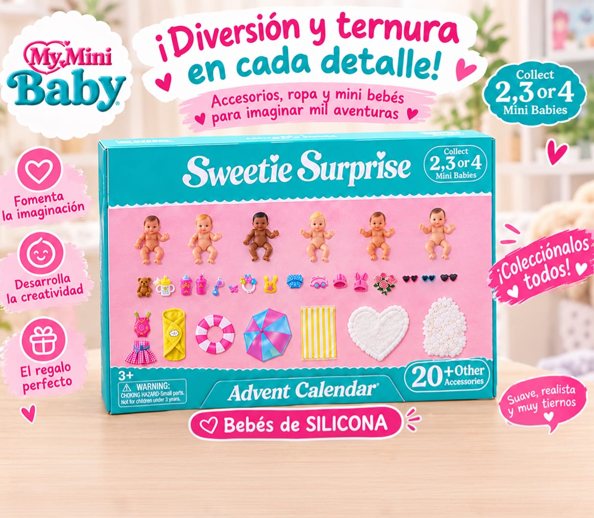 Calendario de Adviento My Mini Baby