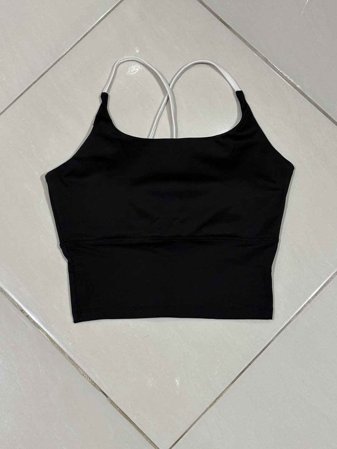 C15 - Shein Women's Fixed Bust Pads Yoga Camisole