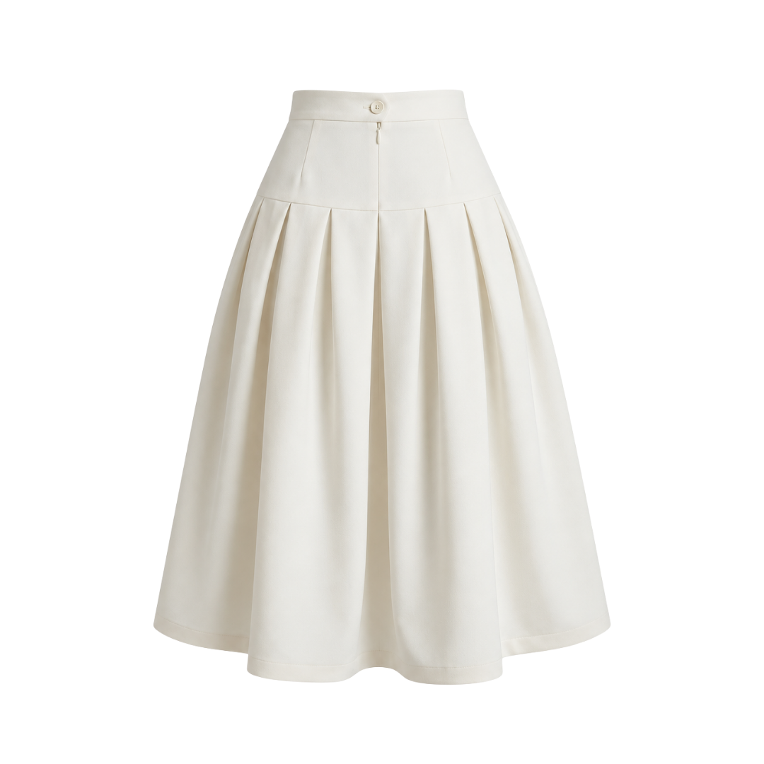 Falda Darling, Blanco Perla (PREVENTA)_3