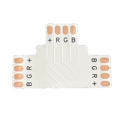 Conector placa en T de 2P y 8 mm