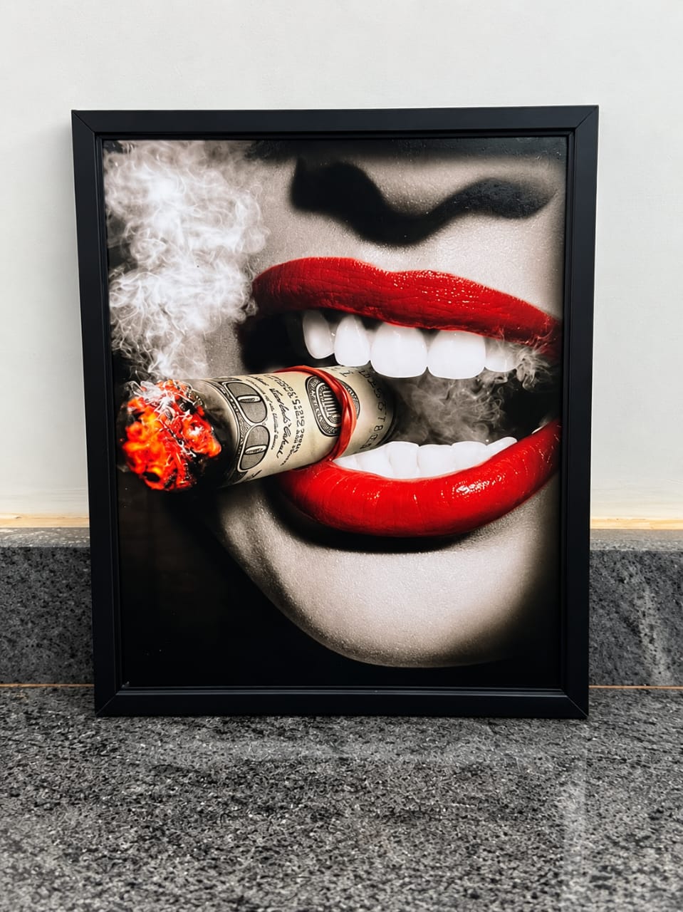 Tableau "Smoking Style" A4 (Collection Snack bar)
