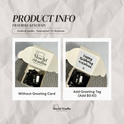 Film Roll Keychain (Pre-Order)
