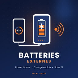 Batteries externes