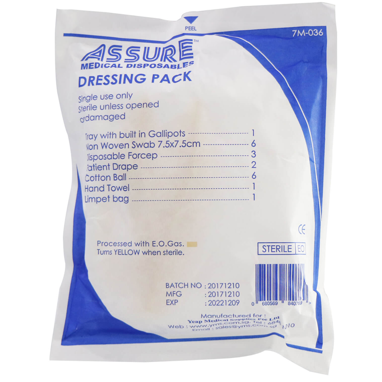 [mobileaid] Assure Basic Dressing Set Sterile , pack of 20's [LOCAL SG DELIVERY]_3