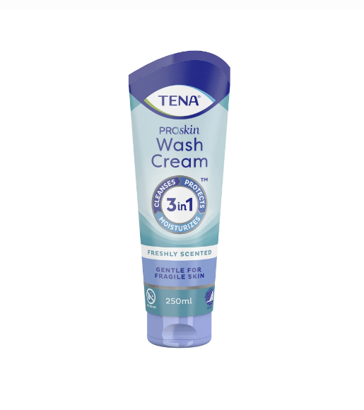 [mobileaid] Tena Wash Cream 250ml [LOCAL SG DELIVERY]_1