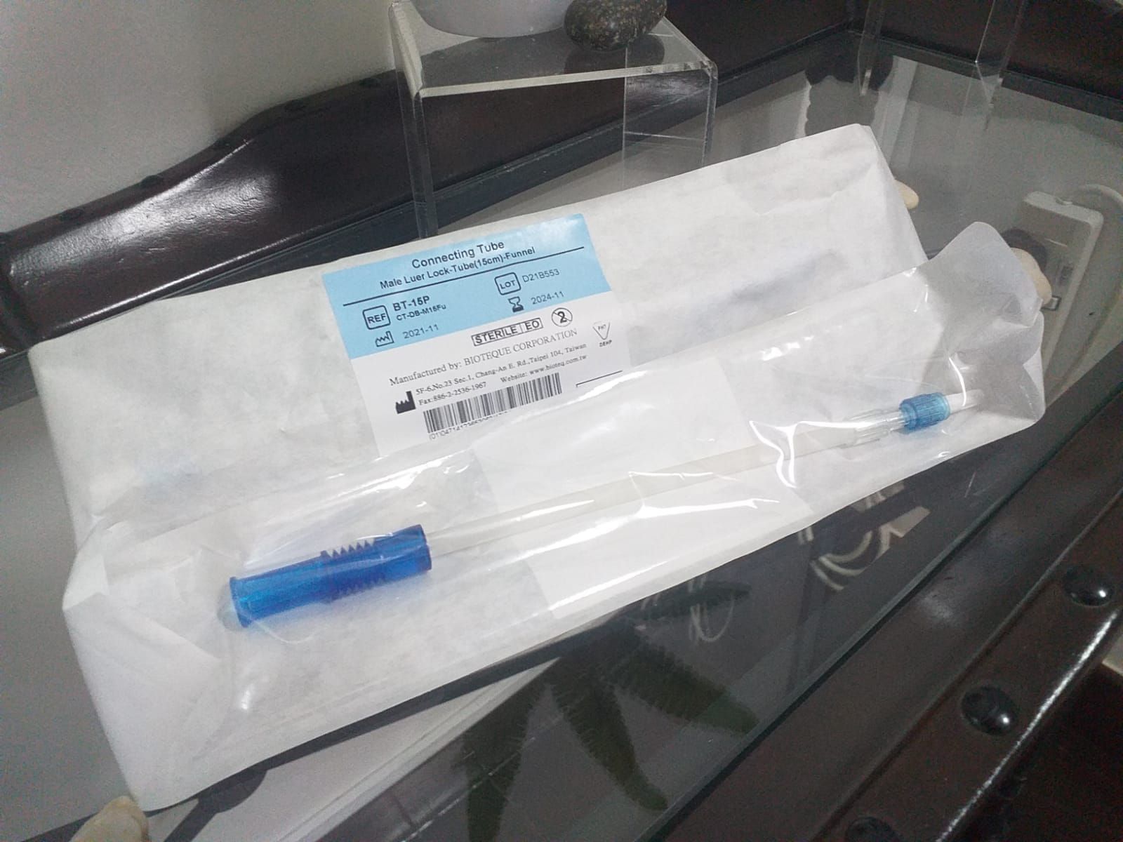 [mobileaid] AsiaMed Connecting Tube Male Luer Lock-Tube (15cm) - Funnel [LOCAL SG DELIVERY]_3