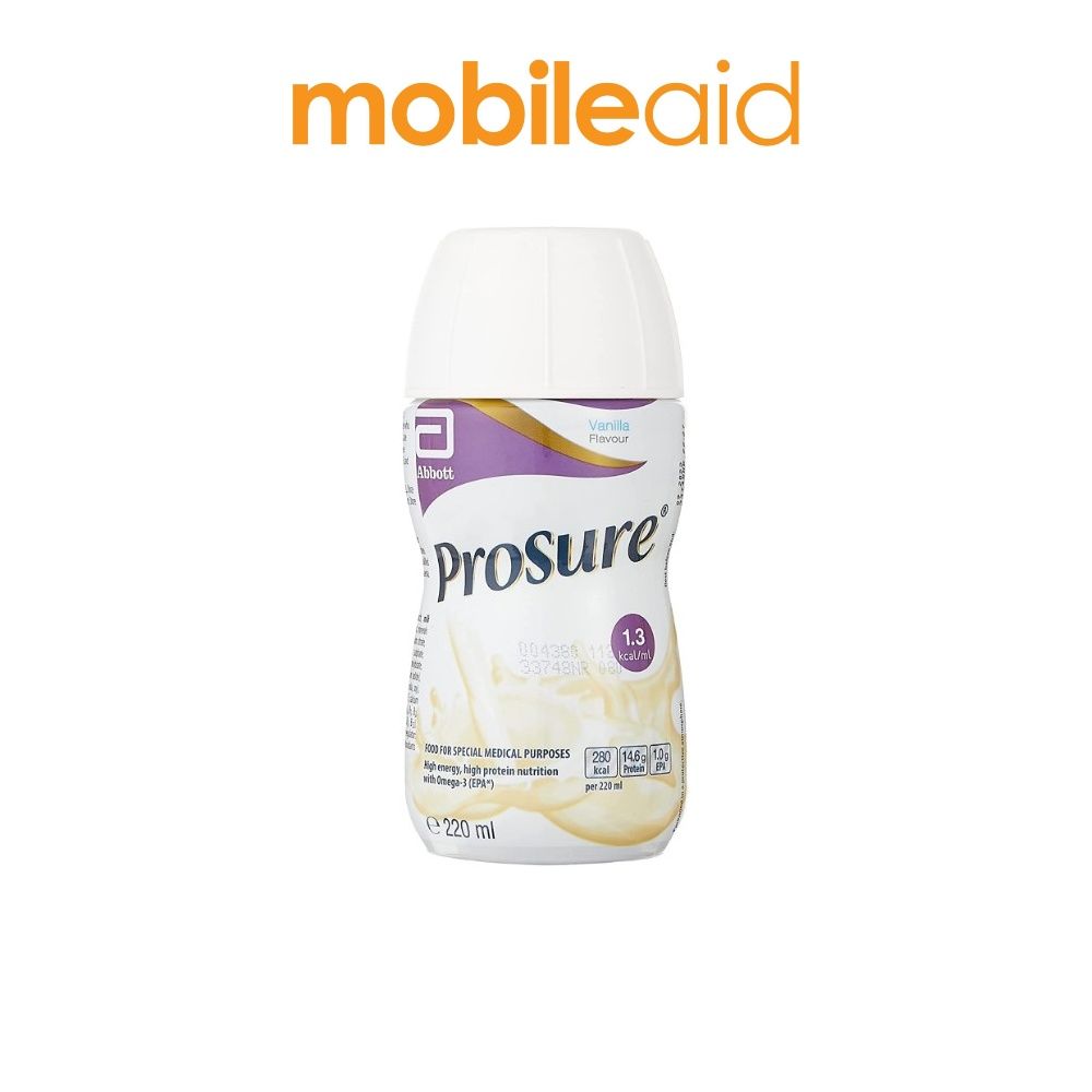 [mobileaid] Abbott Prosure Liquid - Vanilla (220ml) x 30's [LOCAL SG DELIVERY]