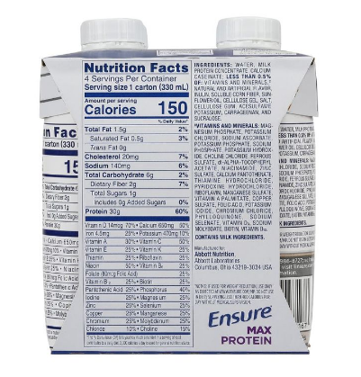 [mobileaid] Abbott Ensure Max Protein French Vanilla 330ml x 12 [LOCAL SG DELIVERY]_2