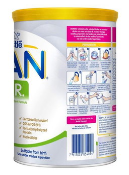 【mkids】【Nestle】 NAN CR 400g for infants 【LOCAL SG DELIVERY】EXP Oct 2024