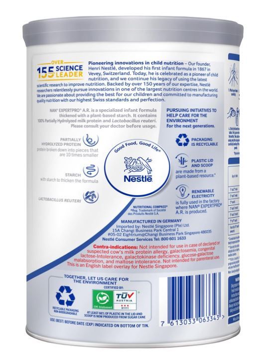 [mkids] Nestle NAN Expertpro AR 400g for infants [LOCAL SG DELIVERY]_3