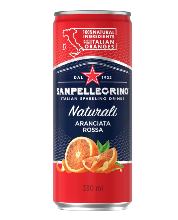 [mfoods] San Pellegrino Natural Aranciata Rossa Slim Can (Carton of 24 x 330ml) [LOCAL SG DELIVERY]_1