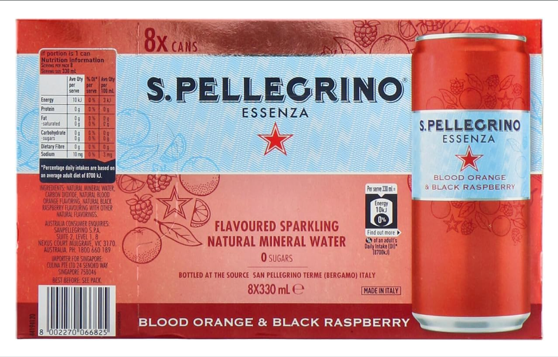 [mfoods] San Pellegrino Essenza Blood Orange & Black Raspberry (Carton of 24 x 330ml) [LOCAL SG DELIVERY]_2