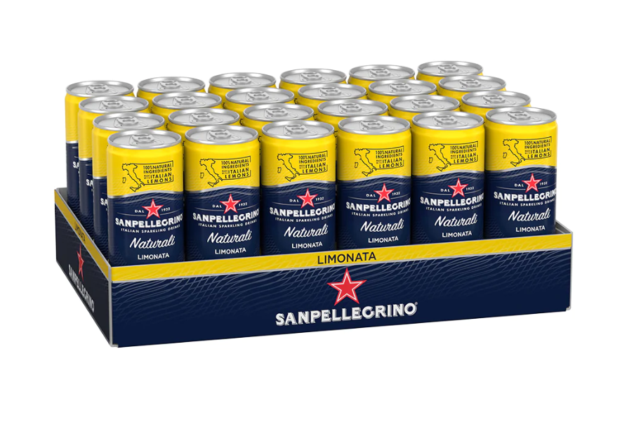 [mfoods] San Pellegrino Natural Limonata Slim Can (Carton of 24 x 330ml) [LOCAL SG DELIVERY]_1