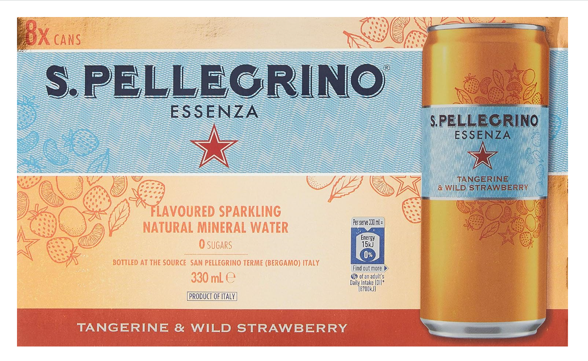 [mfoods] San Pellegrino Essenza Tangerine and Wild Strawberry (Carton of 24 x 330ml) [LOCAL SG DELIVERY]_2